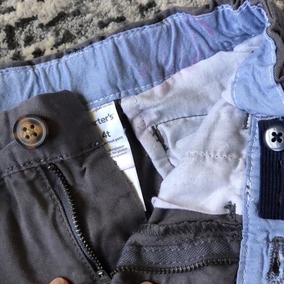 VGUC boys Carter’s cotton dress pants - Picture 2 of 3